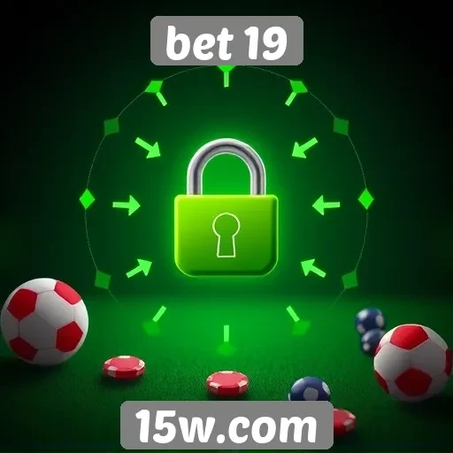 Recursos de segurança no site bet 19